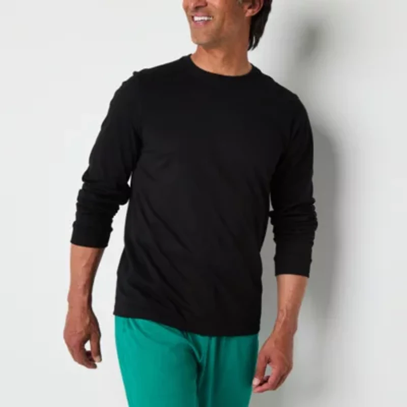 Xersion Xtreme Mens Crew Neck Long Sleeve Active T-Shirt