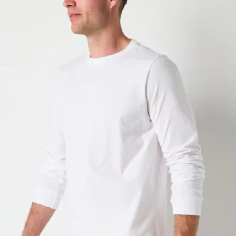Xersion Xtreme Mens Crew Neck Long Sleeve Active T-Shirt