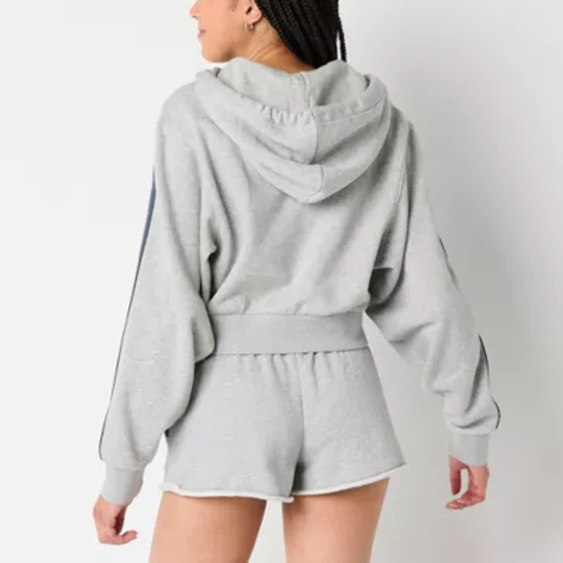 Arizona Womens Juniors Hooded Long Sleeve Sweatshirt