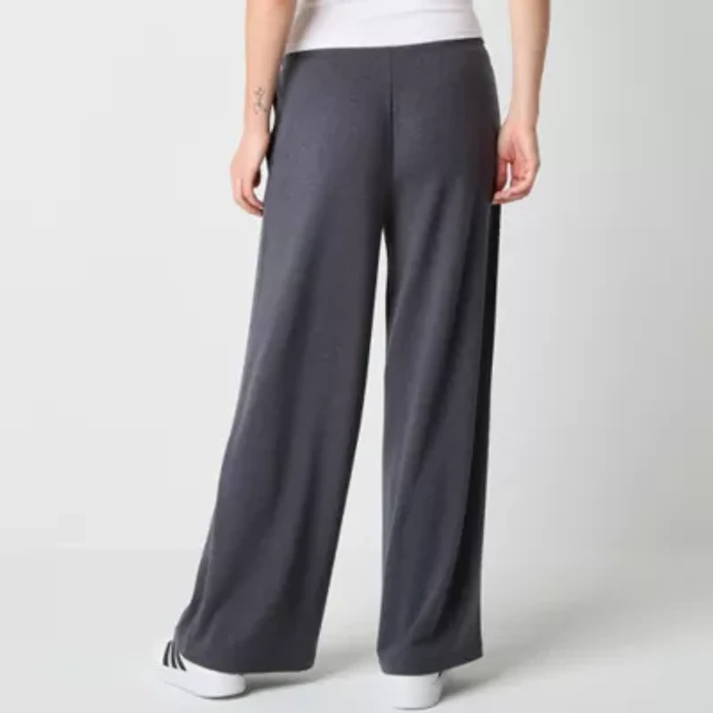 Arizona Womens Juniors Wide Leg Pull-On Pant
