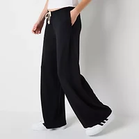 Arizona Womens Wide Leg Juniors Pull-On Pant
