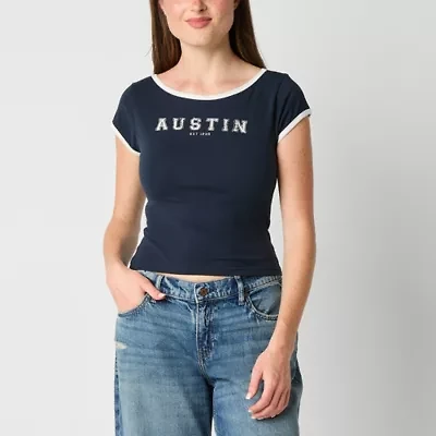 Arizona Womens Short Sleeve Juniors T-Shirt