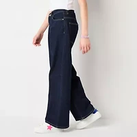 Arizona Juniors Womens Low Rise Baggy Fit Jean