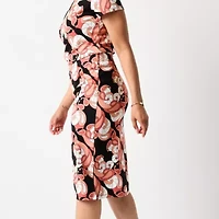 Liz Claiborne Womens Midi Pencil Skirt