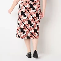 Liz Claiborne Womens Midi Pencil Skirt-Plus