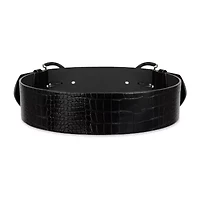 JS Jessica Simpson 2.5" Double Bucke Womens Belt