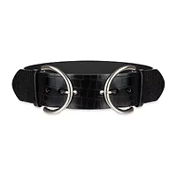 JS Jessica Simpson 2.5" Double Bucke Womens Belt