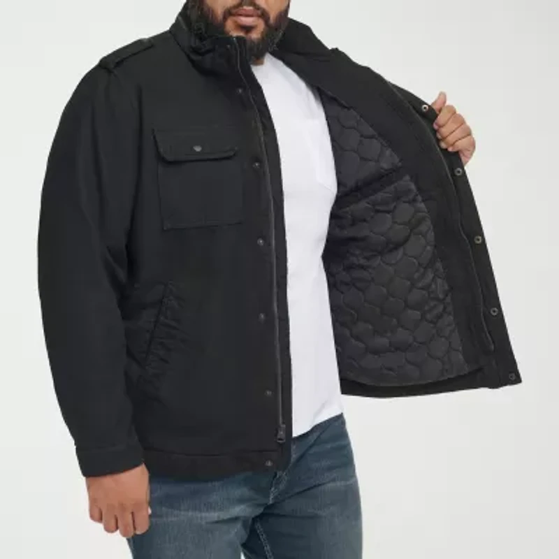Levi's Mens Midweight Big and Tall Utility Jacket
