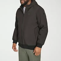 Dockers Mens Hooded Water Resistant Midweight Big and Tall Softshell Jacket