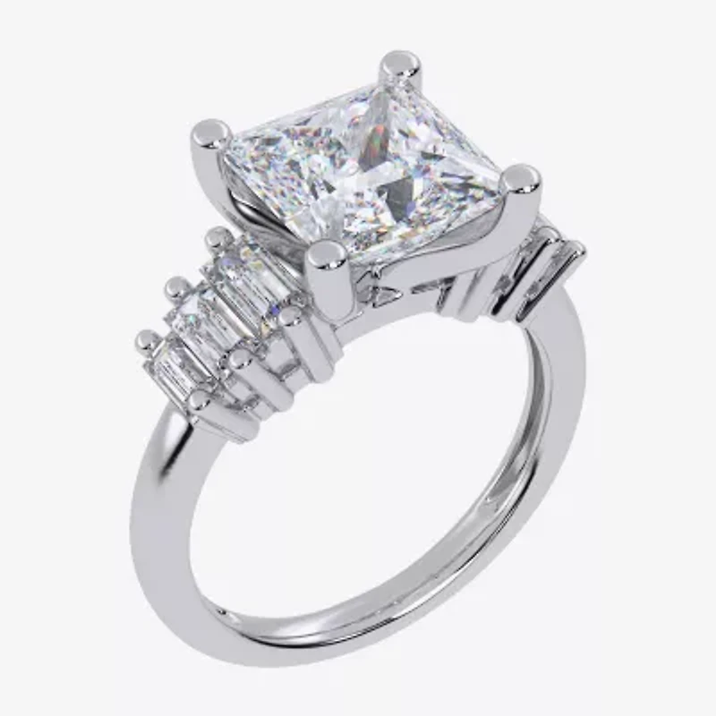 Signature By Modern Bride (G-H, Vs2-Si1) Womens 3 5/8 Ct. T.W. Lab Grown White Diamond 14K Gold Engagement Ring
