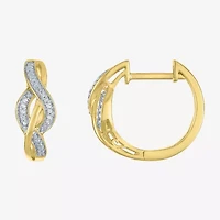 Womens 2-pc. Diamond 14K Gold over SIlver Jewelry Set