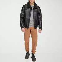 Levi's® Mens Faux Leather Midweight Jacket