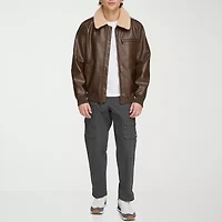 Levi's Mens Faux Leather Midweight Jacket