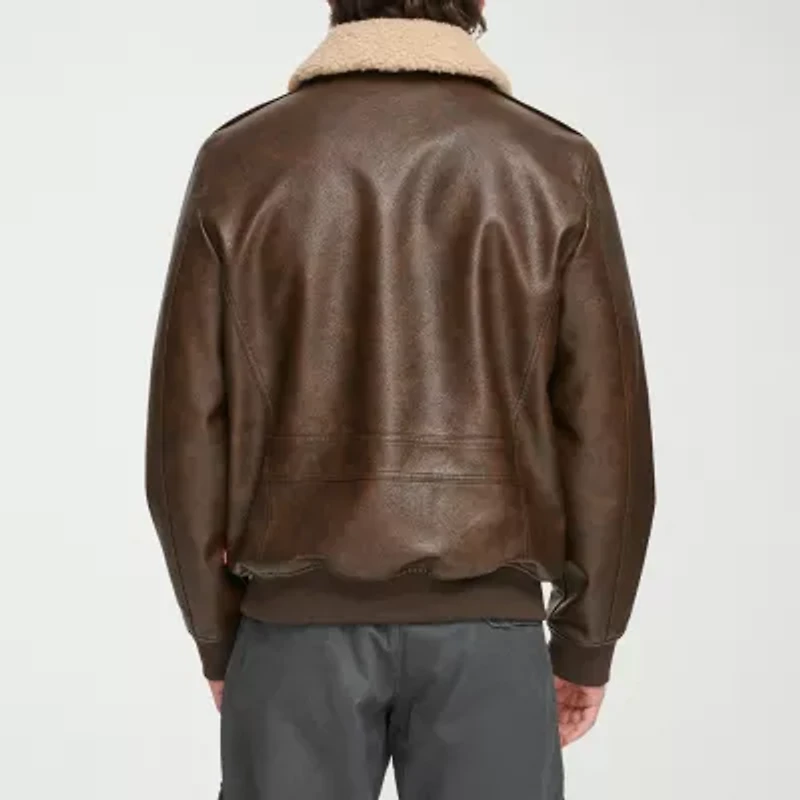 Levi's Mens Faux Leather Midweight Jacket