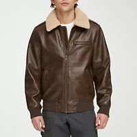Levi's Mens Faux Leather Midweight Jacket