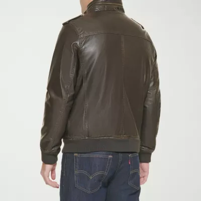 Levi's Mens Faux Leather Midweight Jacket