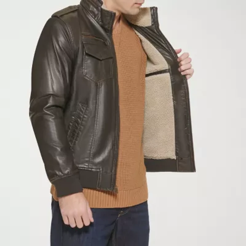 Levi's Mens Faux Leather Midweight Jacket
