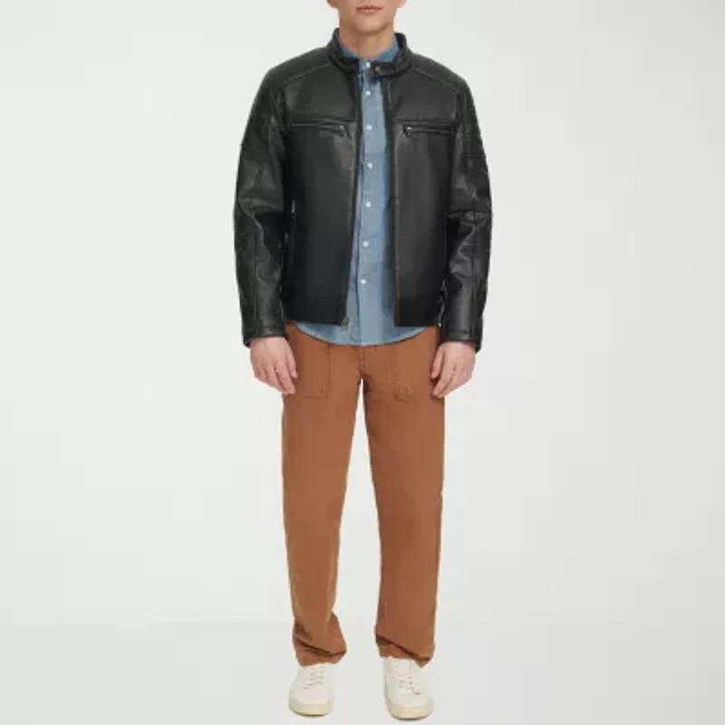 Levi's Mens Faux Leather Midweight Jacket