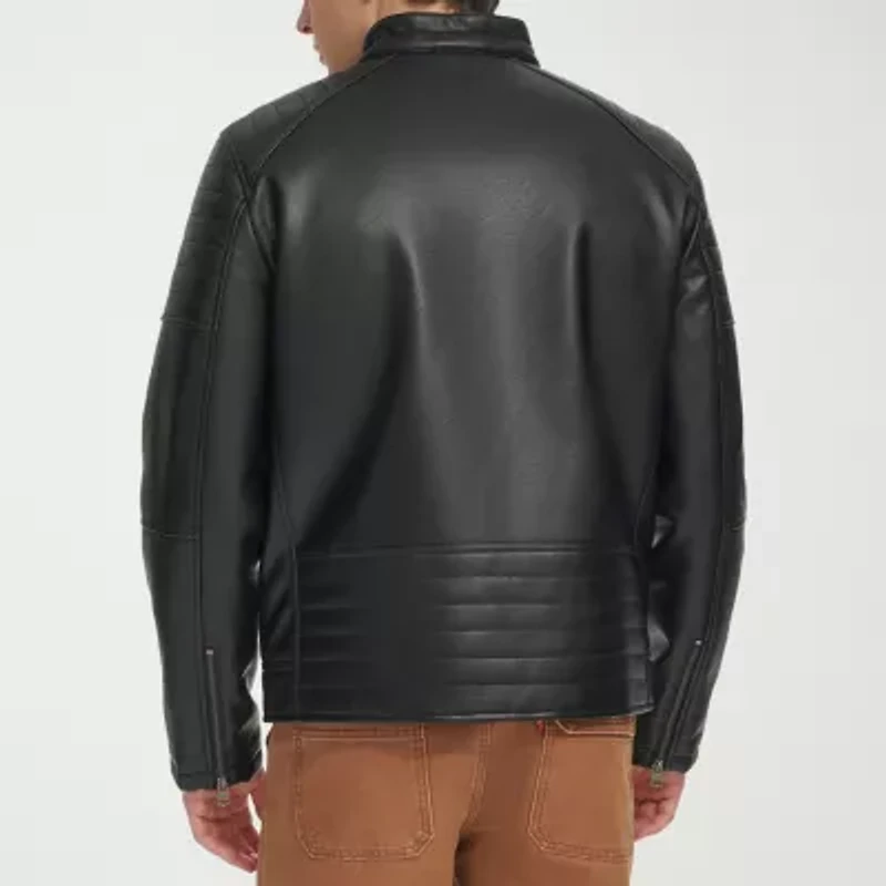 Levi's Mens Faux Leather Midweight Jacket