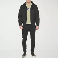Levi's Mens Faux Shearling Hooded Midweight Coat
