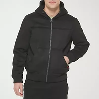 Levi's Mens Faux Shearling Hooded Midweight Coat