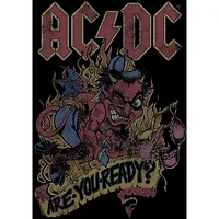 Mens Short Sleeve AC/DC Graphic T-Shirt