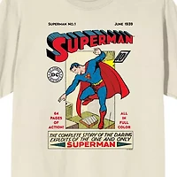 Mens Short Sleeve Superman Graphic T-Shirt