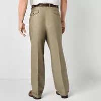 Stafford Mens Big and Tall Regular Fit Pleated Front Suit Pant