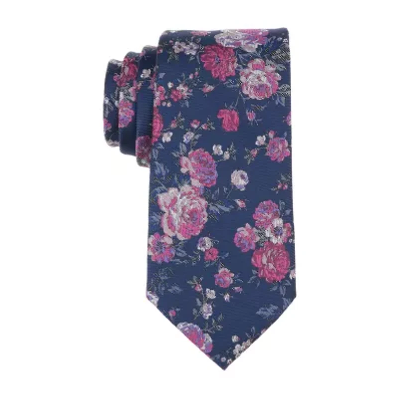 Stafford Extra Long Floral Tie