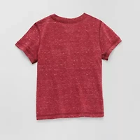 Okie Dokie Toddler & Little Boys Crew Neck Short Sleeve T-Shirt