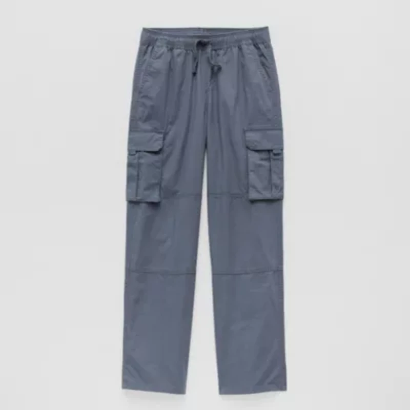 Thereabouts Pull-On Little & Big Kid Boys Adjustable Waist Straight Cargo Pant