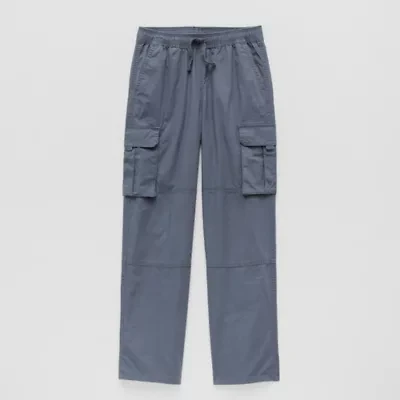 Thereabouts Pull-On Little & Big Kid Boys Adjustable Waist Straight Cargo Pant