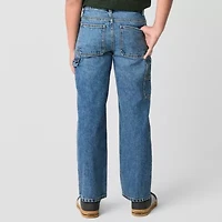 Thereabouts Little & Big Kid Boys Adjustable Waist Carpenter Jean