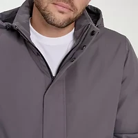 Dockers Mens Hooded Water Resistant Midweight Car Jacket