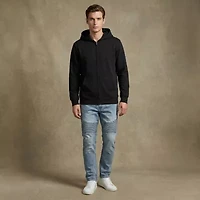 Royal Threads Mens Easy-on + Easy-off Long Sleeve Hoodie