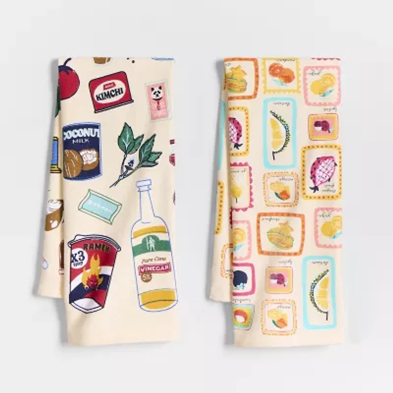 KITCHEN TWL SET OF 2