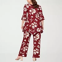 White Mark Matching Set 2-pc. Pant Set-Plus