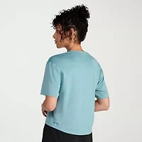 PUMA Womens Crew Neck Short Sleeve Active T-Shirt