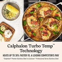 Calphalon Premier Stainless Steel -pc. Cookware Set