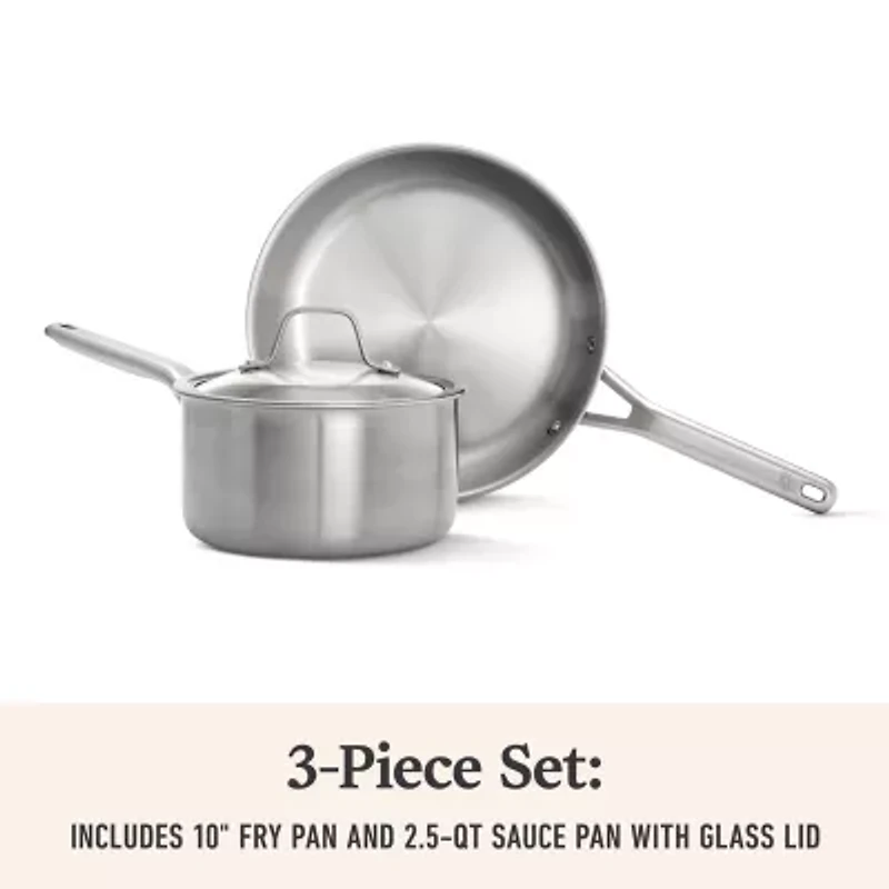 Calphalon Stainless Steel 3-pc. Cookware Set