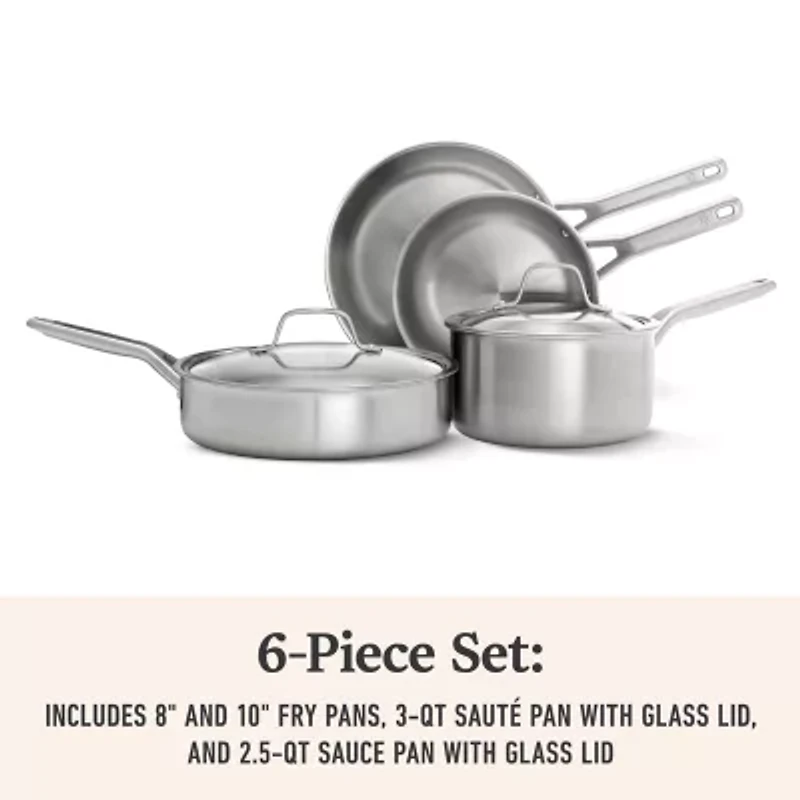 Calphalon Stainless Steel 6-pc. Cookware Set