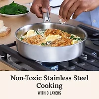 Calphalon Stainless Steel 3-qt. Saute Pan