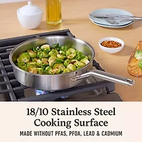 Calphalon Stainless Steel 3-qt. Saute Pan