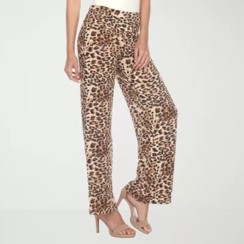 White Mark Ruffle 2-pc. Pant Set