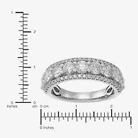 Limited Quantities! Womens 6.5MM 2 CT. T.W. Lab Grown White Diamond 14K Gold Band