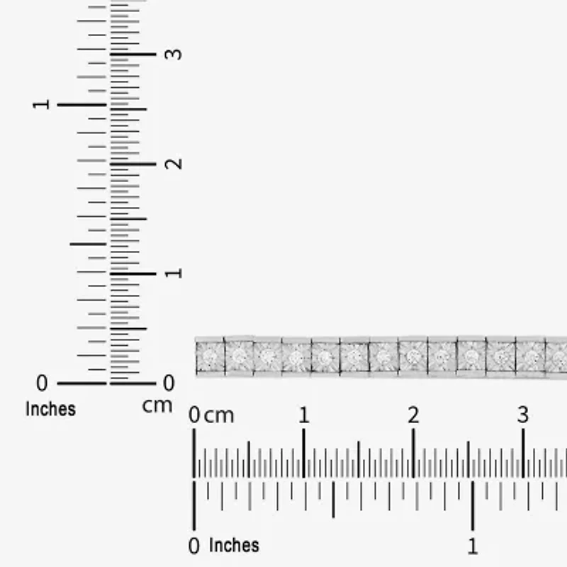 Limited Quantities! Womens White Diamond Sterling Silver 22 Inch Tennis Necklace