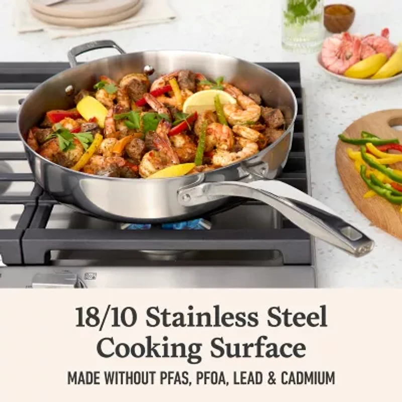 Calphalon Premier Stainless Steel -pc. Cookware Set