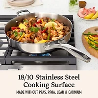 Calphalon Premier Stainless Steel -pc. Cookware Set