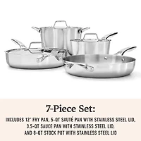 Calphalon Premier Stainless Steel -pc. Cookware Set