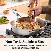 Calphalon Premier Stainless Steel 8-pc. Cookware Set